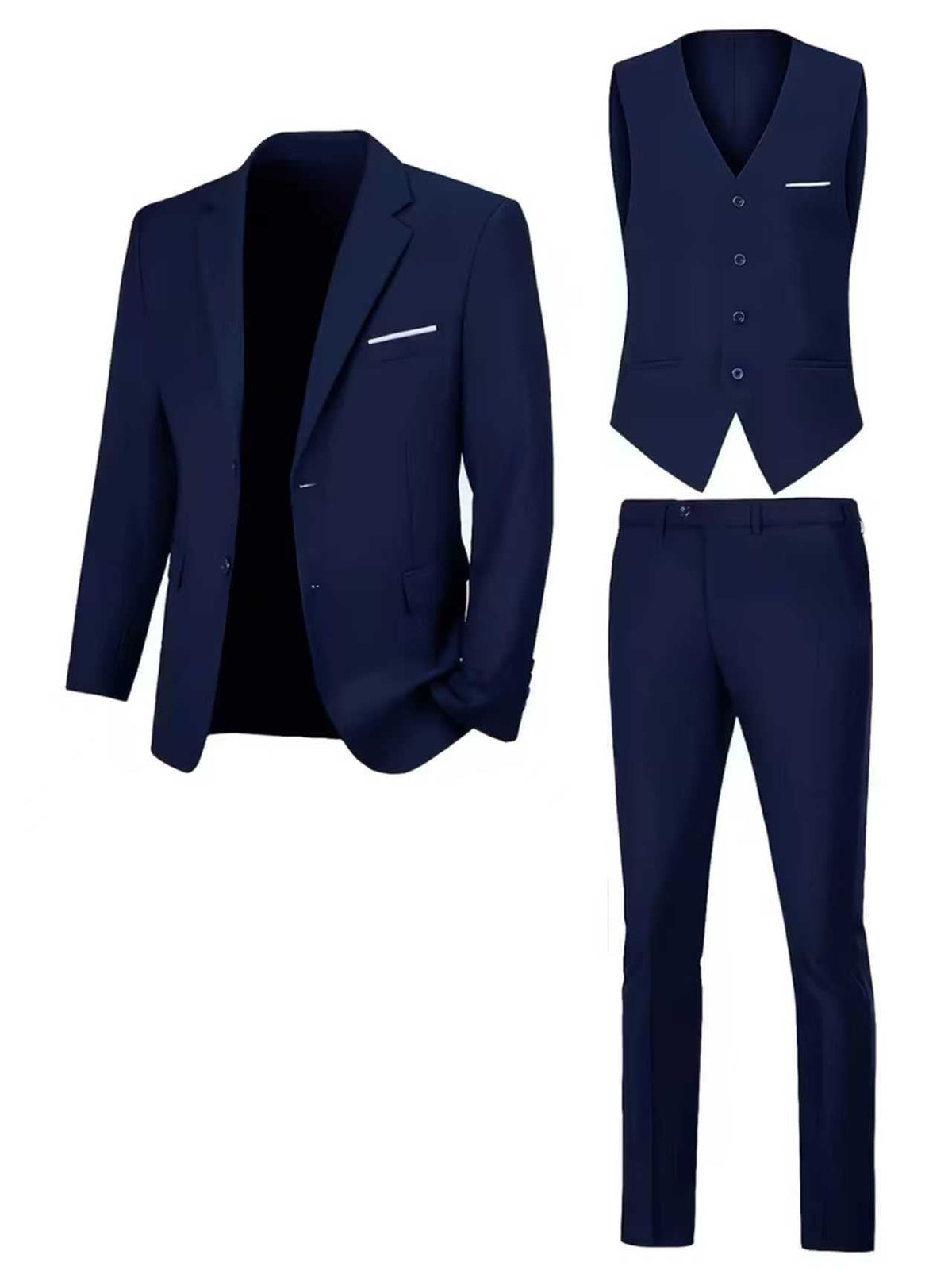 Mens Tailored Suit Grooms