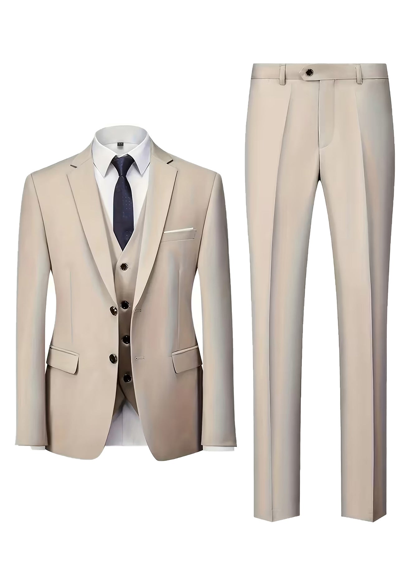 Mens Tailored Suit Grooms